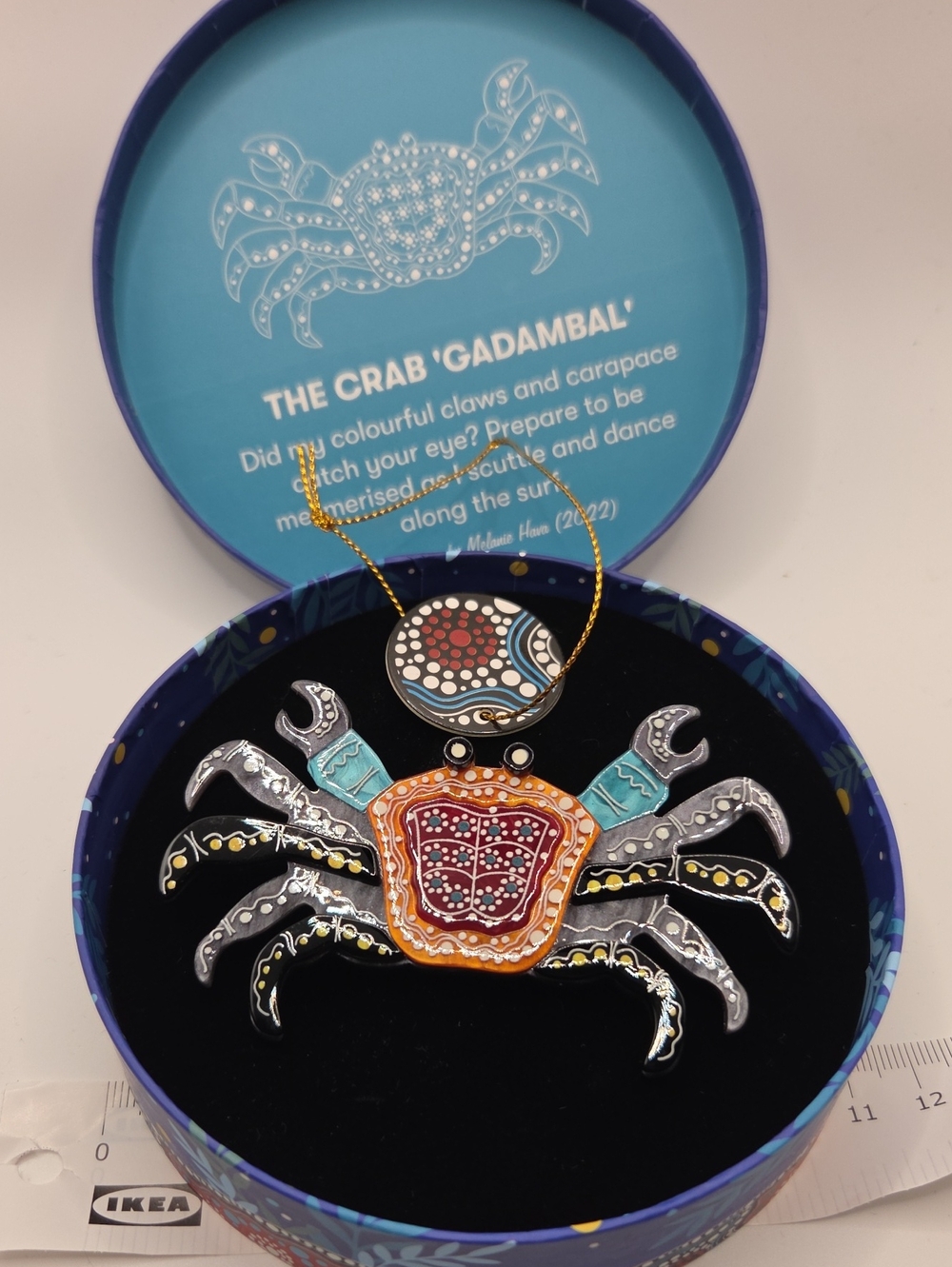 Erstwilder The Crab 'Gadambal' Brooch